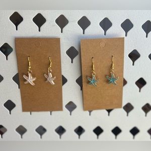 Starfish Dangle Earrings